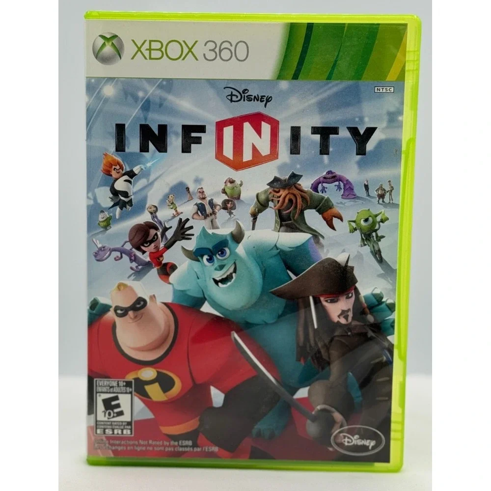 Disney Infinity - Xbox 360 - W/Manuel - Portal Base - 6 figures - 3 Power Discs